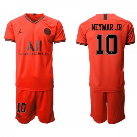 Fotballdrakt Paris Saint-Germain NEYMAR JR 10 Barn Bortetrøye 2019-2020 Kortermet
